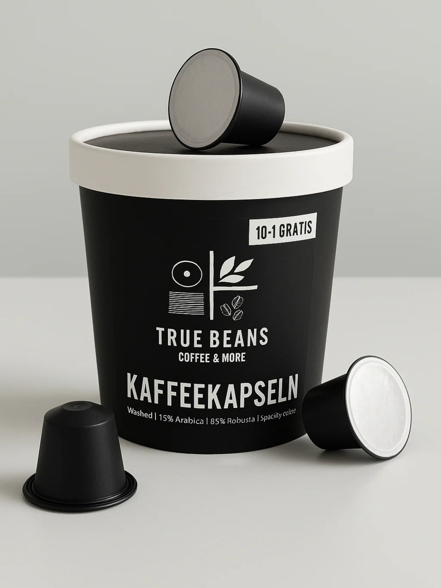 Kaffeekapseln I 85% Robusta / 15% Arabica